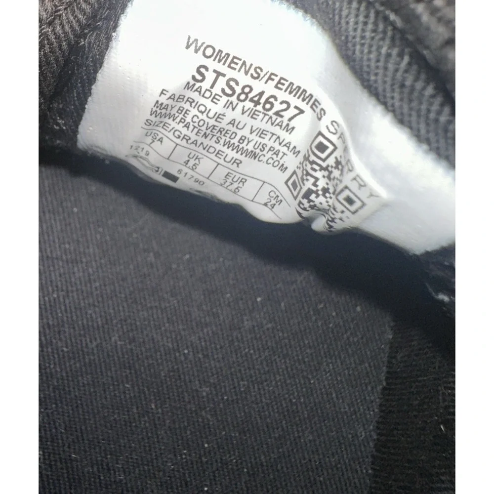 Sperry Femmes Black  Slip On Sneaker, Women's Size (7) STS84727